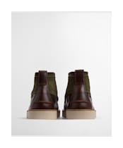 Men's Barbour Hadston Chukka Boots - Olive / Dark Brown