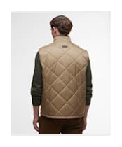 Men's Barbour Finn Gilet - Military Brown