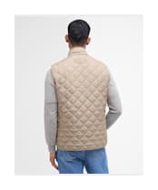 Men's Barbour New Lowerdale Quilted Gilet - Washed Stone