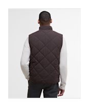 Men's Barbour City Chelsea Quilted Gilet - BLACK OAK/MIDNIG
