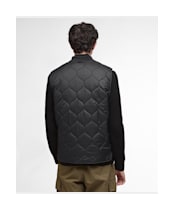 Men's Barbour Re-Engineered Utility Liddesdale Quilted Gilet - Black