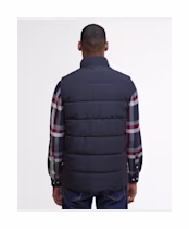 Men's Barbour Bedale Puffer Gilet - Dark Navy