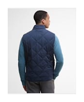 Men's Barbour Winter Lowerdale Quilted Gilet - Navy