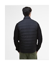Men's Barbour International Aldon Quilted Gilet - Black