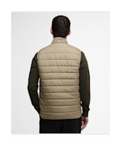 Men's Barbour International Aldon Quilted Gilet - Brindle
