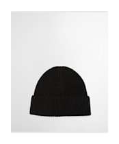 Men's Barbour International Sweeper Beanie & Scarf Gift Set - Black
