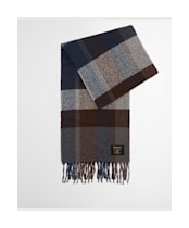 Men's Barbour Westerdale Beanie & Scarf Gift Set - Midnight Oak
