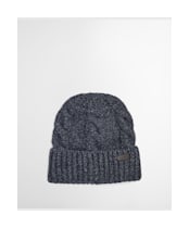 Men's Barbour Jesmond Beanie And Scarf Gift Set - Navy