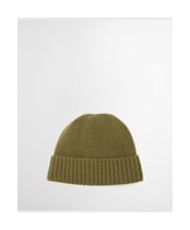 Men's Barbour Carlton Beanie Hat - Light Moss