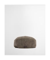 Men's Barbour Fyne Tweed Baker Boy Cap - Brown