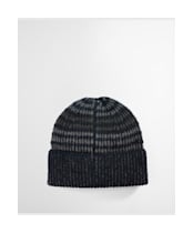 Men's Barbour Harray Beanie Hat - NAVY/BASALT BLUE