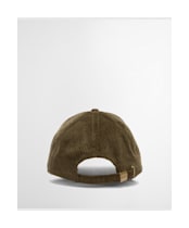 Men's Barbour Preston Cord Cap - Olive