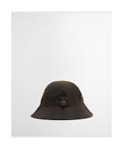 Men's Barbour Transport Wax 6 Panel Hat - Olive