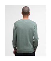 Men's Barbour Pima Cotton Crew Neck Sweater - Thyme