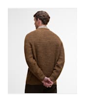 Men's Barbour Horseford Crew Neck Sweater - Copper