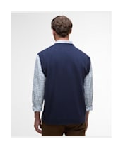 Men's Barbour Kelson Knitted Vest - Navy