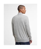 Men's Barbour Waterbury Half Zip Sweater - Mist
