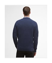 Men's Barbour Covent Crew Neck Jumper - Navy Marl