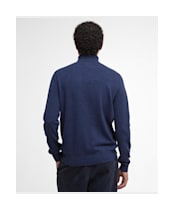 Men's Barbour Hector Roll Neck Jumper - Navy Marl