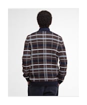 Men's Barbour Kane Knitted Cardigan - Dark Oak
