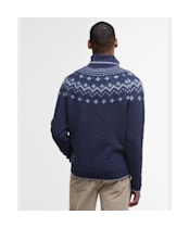 Men's Barbour Hewton Roll Neck - Navy