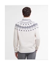 Men's Barbour Hewton Roll Neck - Whisper White