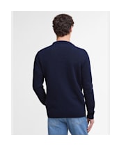 Men's Barbour Mainland Knitted Cardigan - Navy