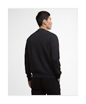 Men's Barbour International Patrick Bomber Zip Through Cardigan - Black
