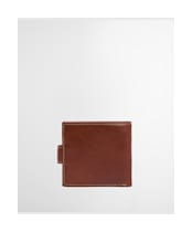 Men's Barbour Bolam Leather Wallet - Heritage Brown