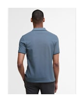 Men's Barbour Brodie Tailored Polo Shirt - Bluestone