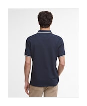 Men's Barbour Fielding Tailored Polo Shirt - Navy