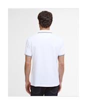 Men's Barbour Fielding Tailored Polo Shirt - White