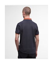Men's Barbour International Amped Polo Shirt - Dark Navy