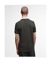 Men's Barbour International Amped Polo Shirt - Sage