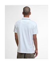 Men's Barbour Hackney Tailored Polo Shirt - White