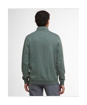Men's Barbour Cotes Half Zip Sweatshirt - Thyme