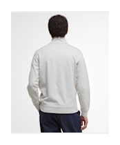 Men's Barbour Lambeth Interlock Half Zip Sweatshirt - Mist