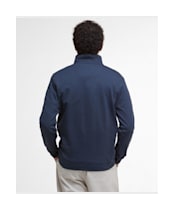 Men's Barbour Lambeth Interlock Half Zip Sweatshirt - Navy