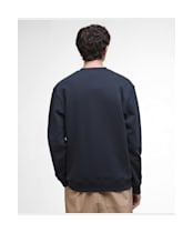 Men's Barbour Cragwell Relaxed Crew Neck Sweatshirt - Dark Navy
