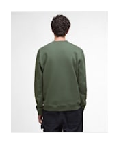Men's Barbour Cragwell Relaxed Crew Neck Sweatshirt - Thyme