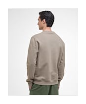Men's Barbour International Bertie Blackstreak Logo Sweatshirt - Brindle