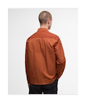 Men's Barbour International Inline Overshirt - Dark Ginger