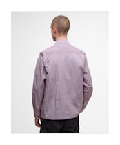 Men's Barbour International Inline Overshirt - Elderberry
