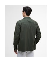 Men's Barbour International Maze Peached Overshirt - Sage