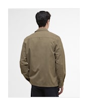 Men's Barbour International Maze Peached Overshirt - Brindle