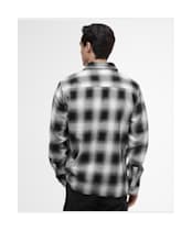 Men's Barbour International Carlisle Ombre Overshirt - Black
