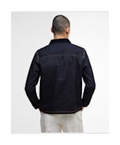 Men's Barbour International Pitstop Denim Overshirt - Raw