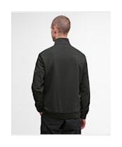 Men's Barbour International Heysham Quilted Sweatshirt - Sage