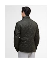 Men's Barbour International Ariel Polarquilt Jacket - Sage