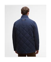 Men's Barbour Elter Quilted Jacket - Navy